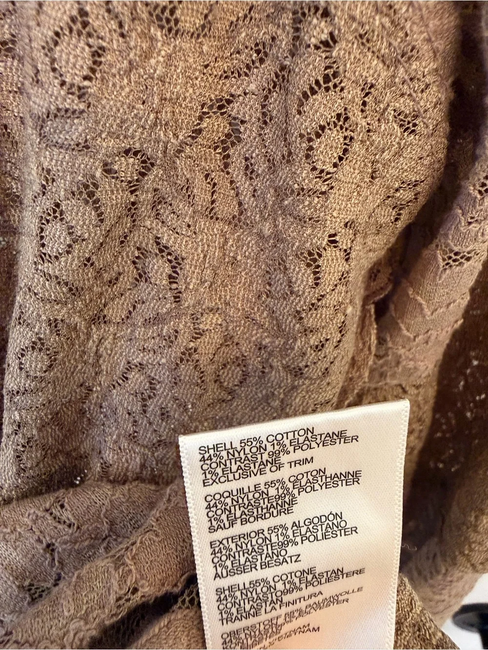 Free People Lace Layering Long Sleeve